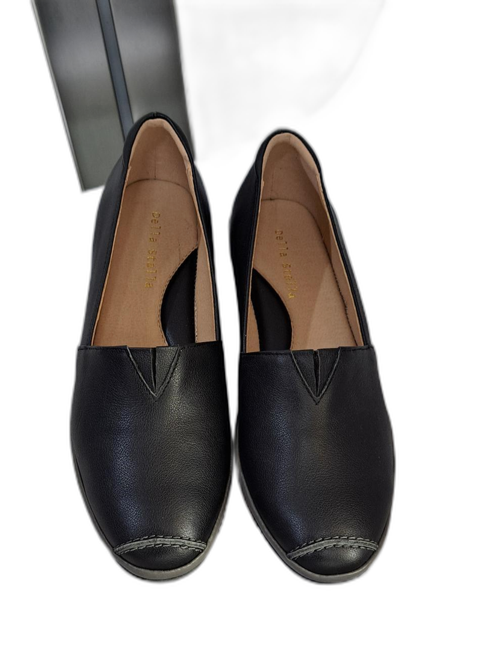 "델라스텔라"이브아르 펌프스 -  245(블랙)