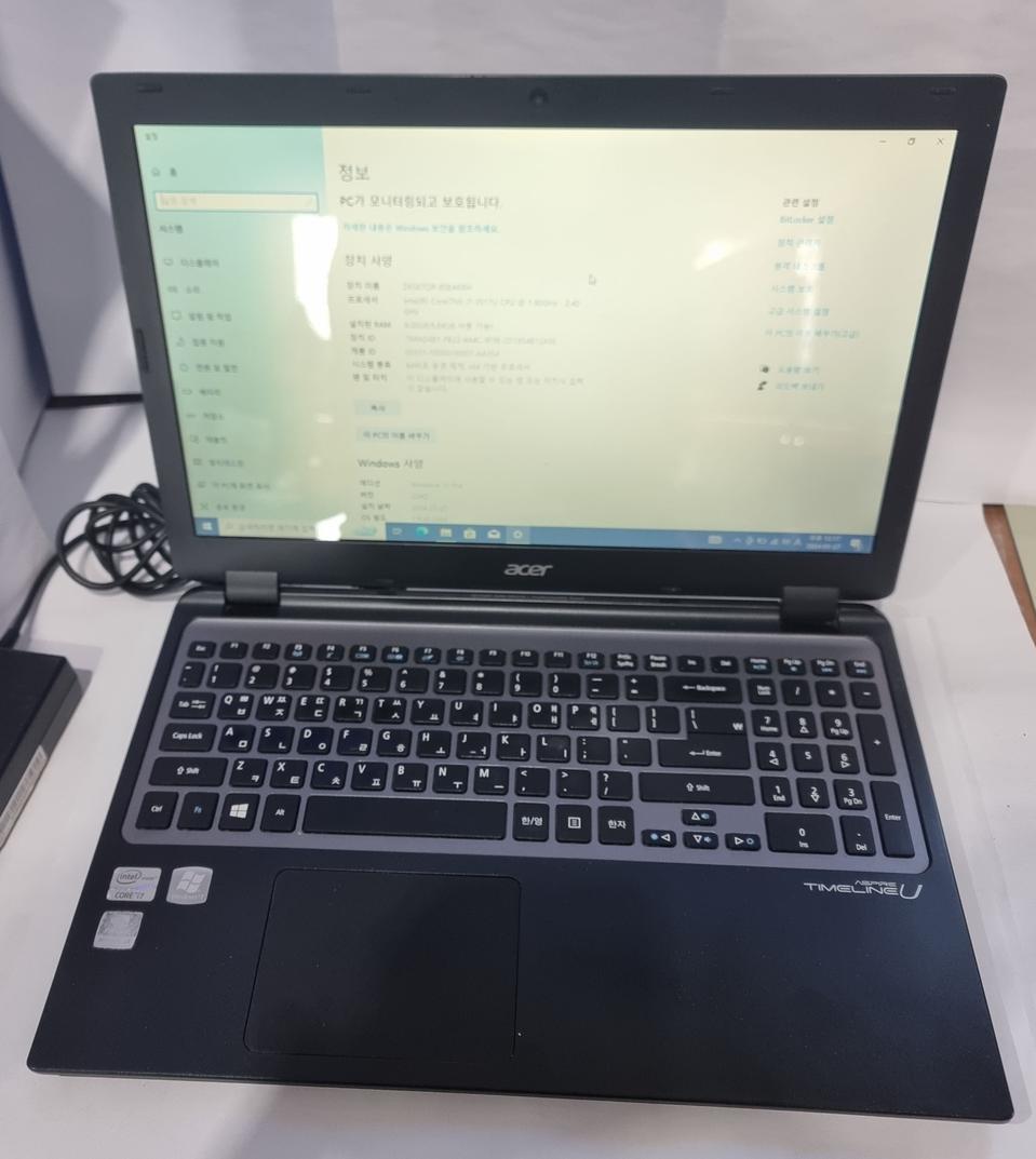 에이서 노트북 i7 3517U 6G SSD 128G