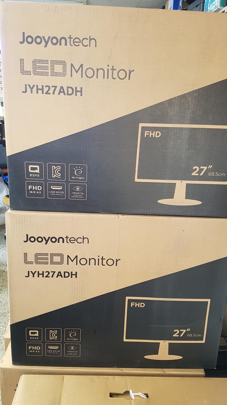 모니터 27인치 주연테크 신품