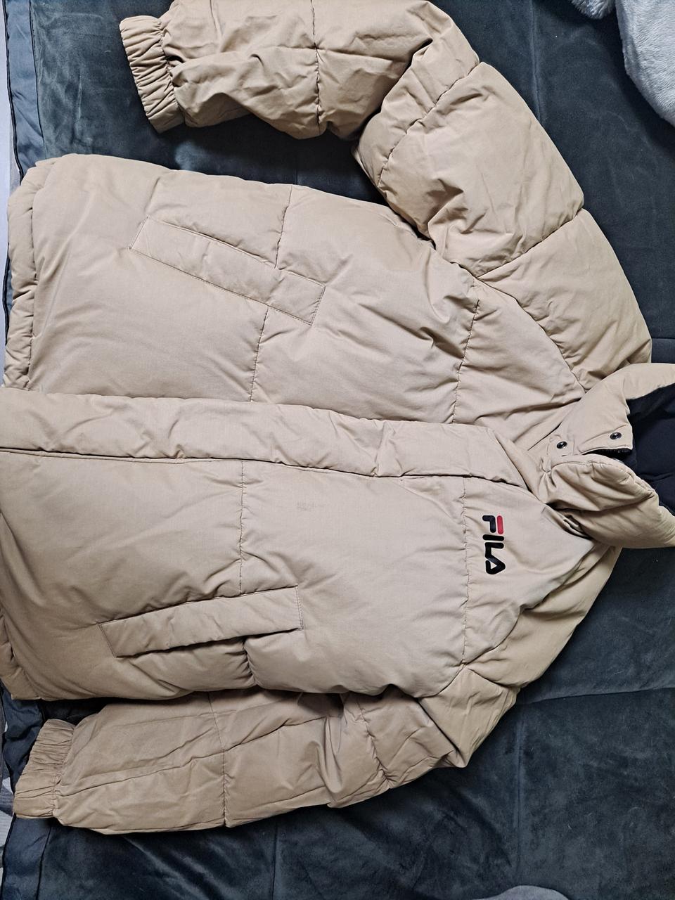 휠라 아크로 리버시블 숏다운 양면 패딩