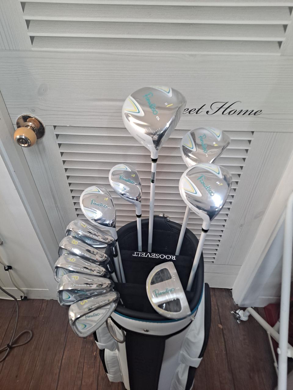 미사용 브리지스톤 석교정품 파라디조 여성용 풀세트 저렴하게 판매합니다