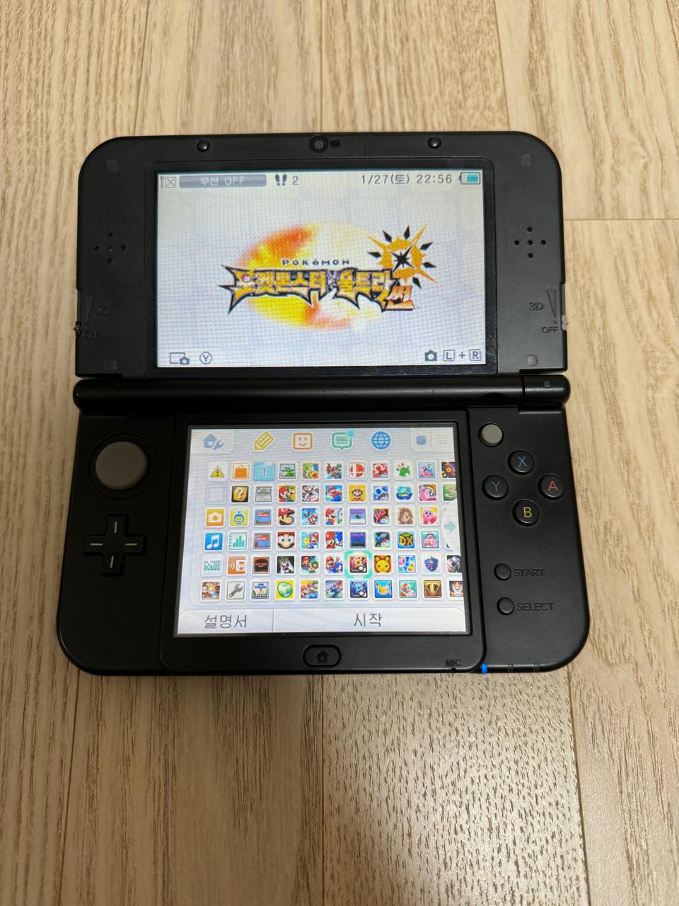 닌텐도 뉴 3ds xl 포켓몬한정판 게임 95개