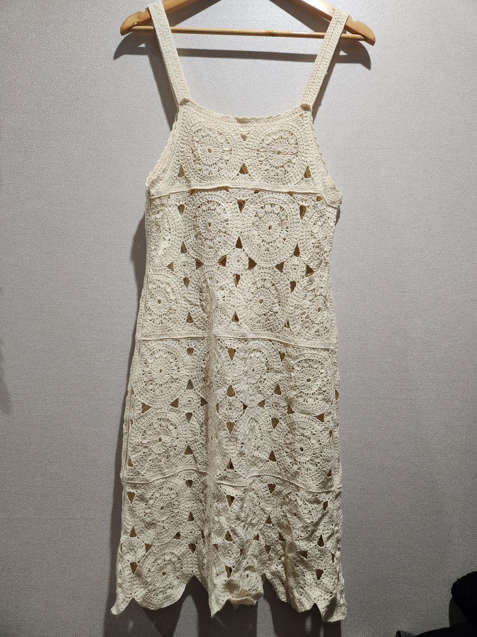 새상품 니트 레이어드 원피스