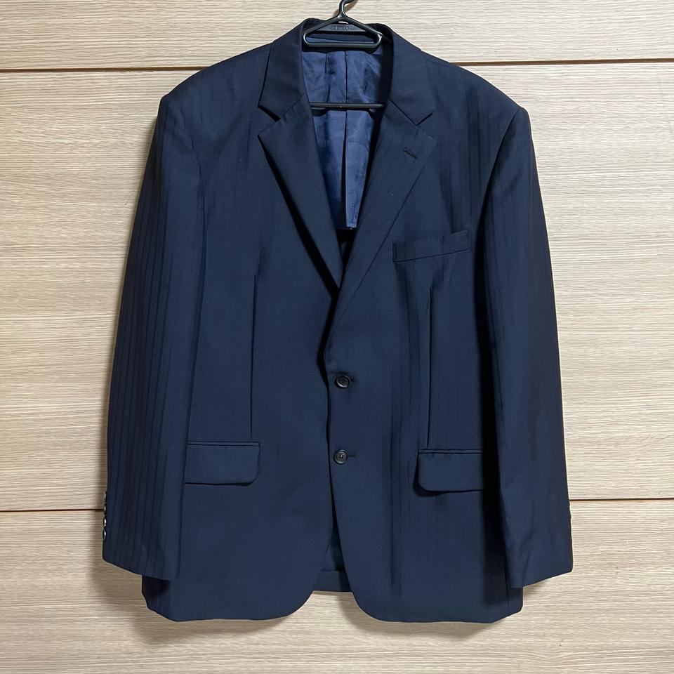 정품)발망 투버튼 정장 블레이저 울 모헤어 100사이즈