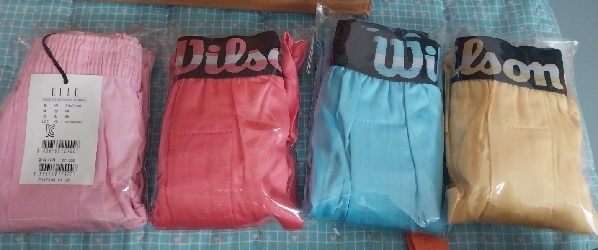 남성 트렁크팬티 4장 95(새상품)