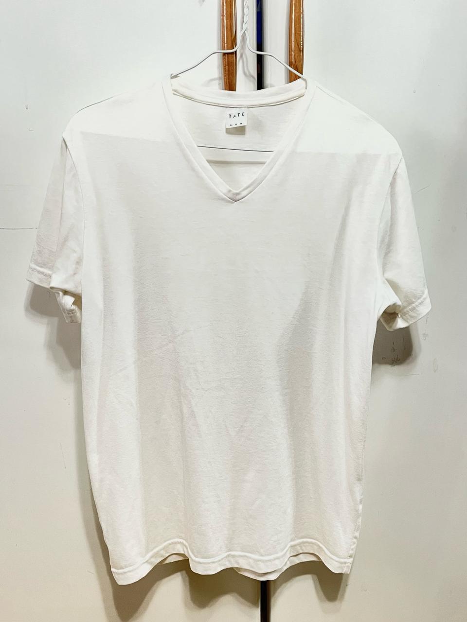 TATE 브이넥 반팔티 90