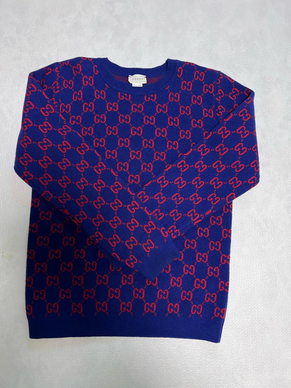 새상품급 구찌키즈 gg슈프림 니트 12y 성인 가능
