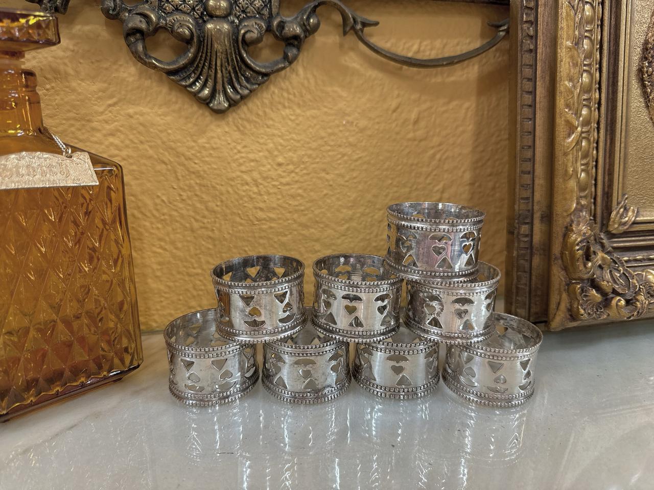 프랑스 빈티지 실버 플레이티드 냅킨링