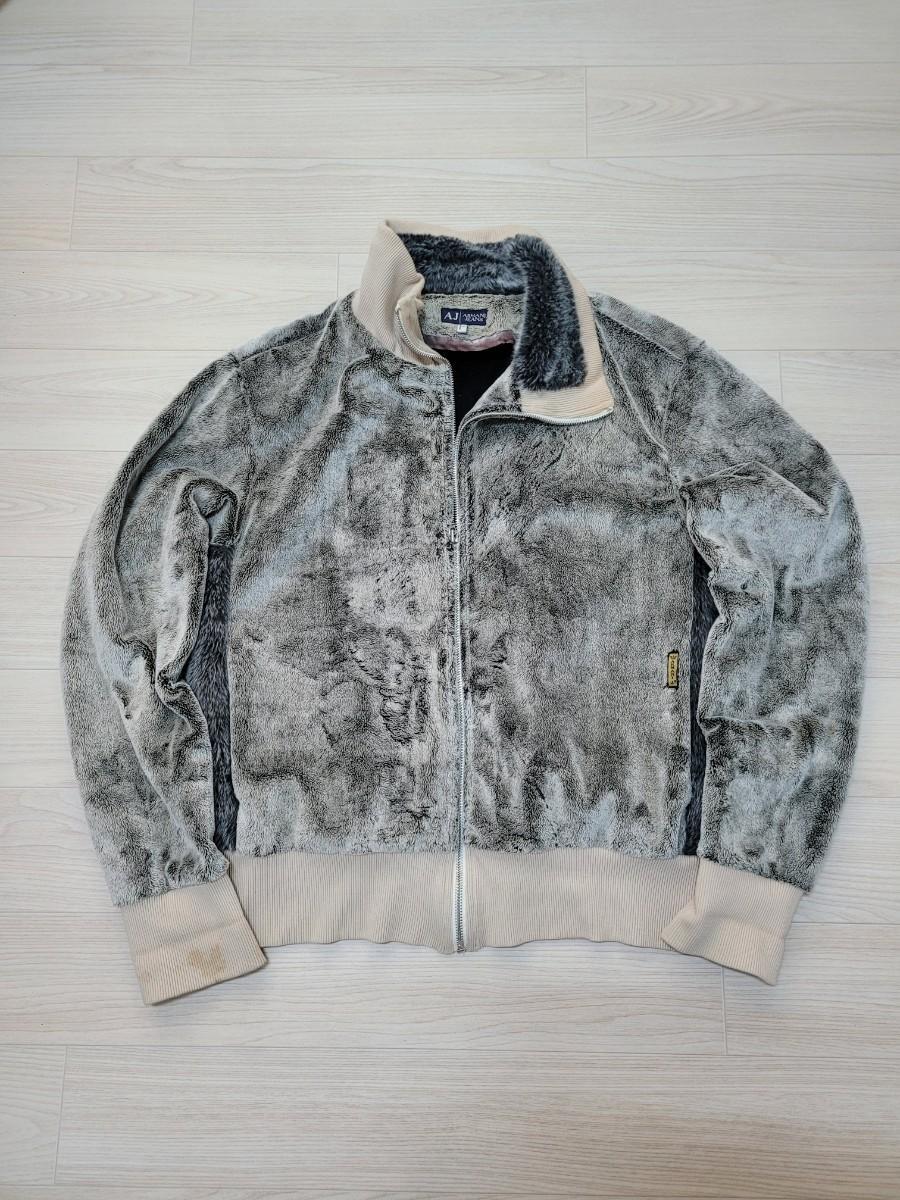 아르마니 진스 괴물퍼 플리스 후리스 자켓 헌터자켓 대장급 L