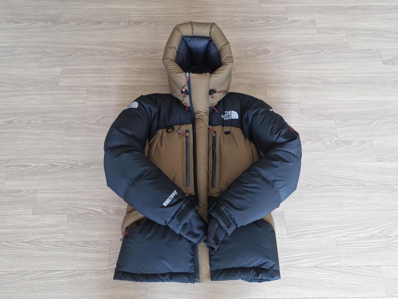 노스페이스 대장급패딩 히말라야2 탄색상 90사이즈 거진새거
