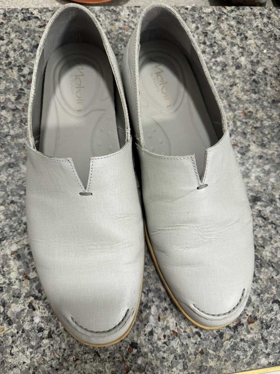 탠디 남성용 소가죽 슬립온 로퍼 구두