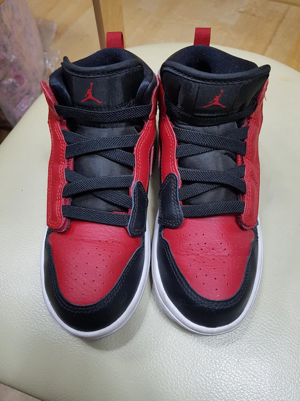 나이키조던1 미드브레드밴드 키즈신발