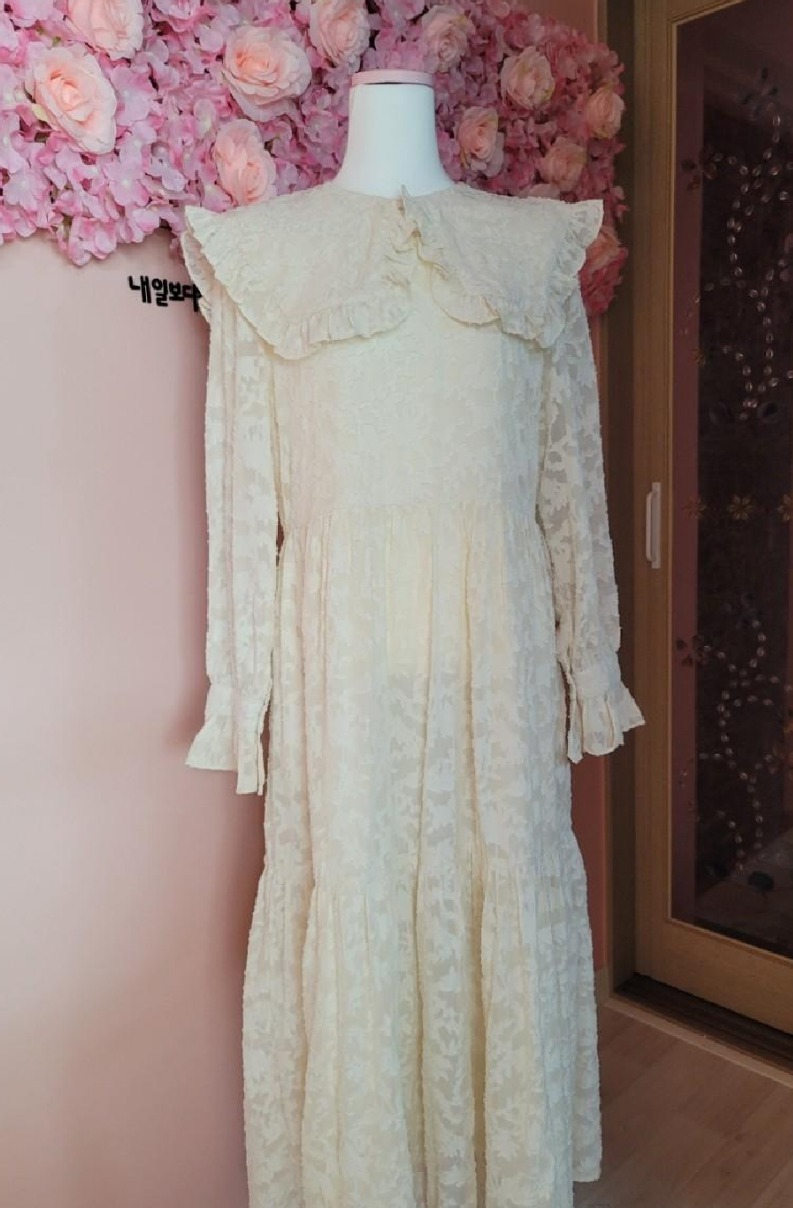 롱 레이스 원피스 팝니다