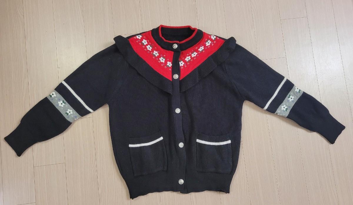 꽃무늬가디건(새상품)