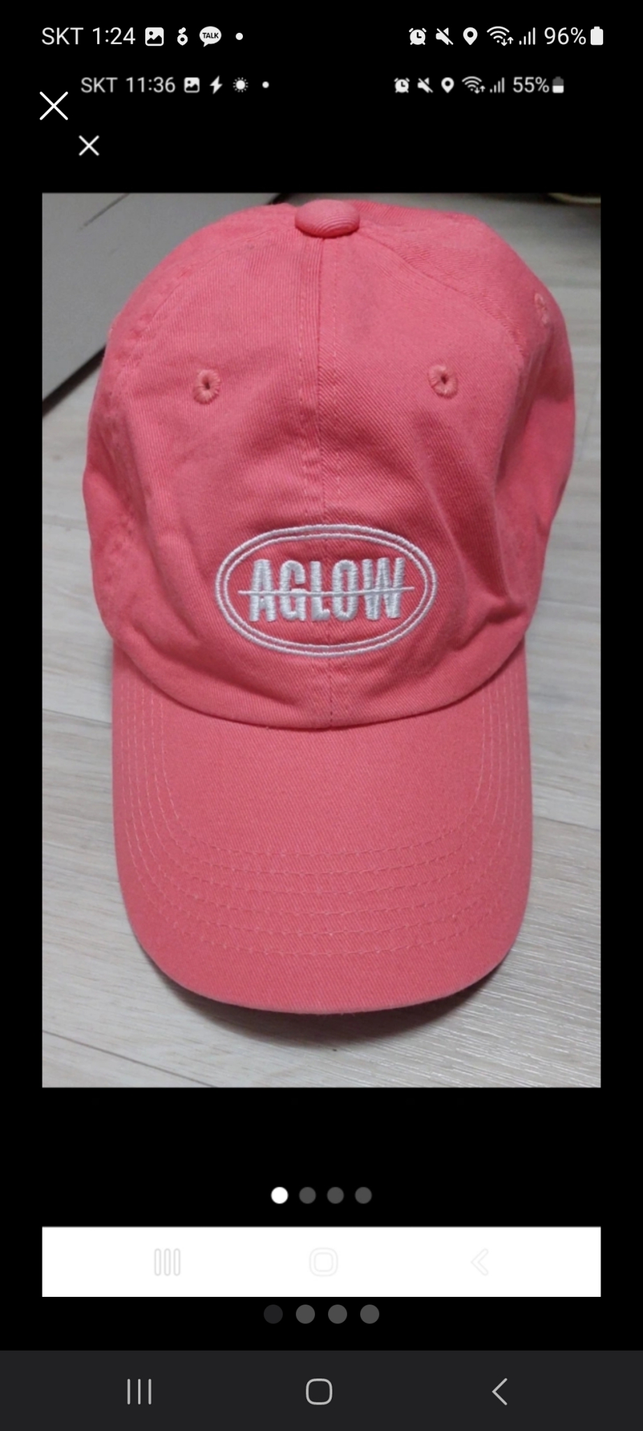 밀리테이지 모자 상태 좋아요