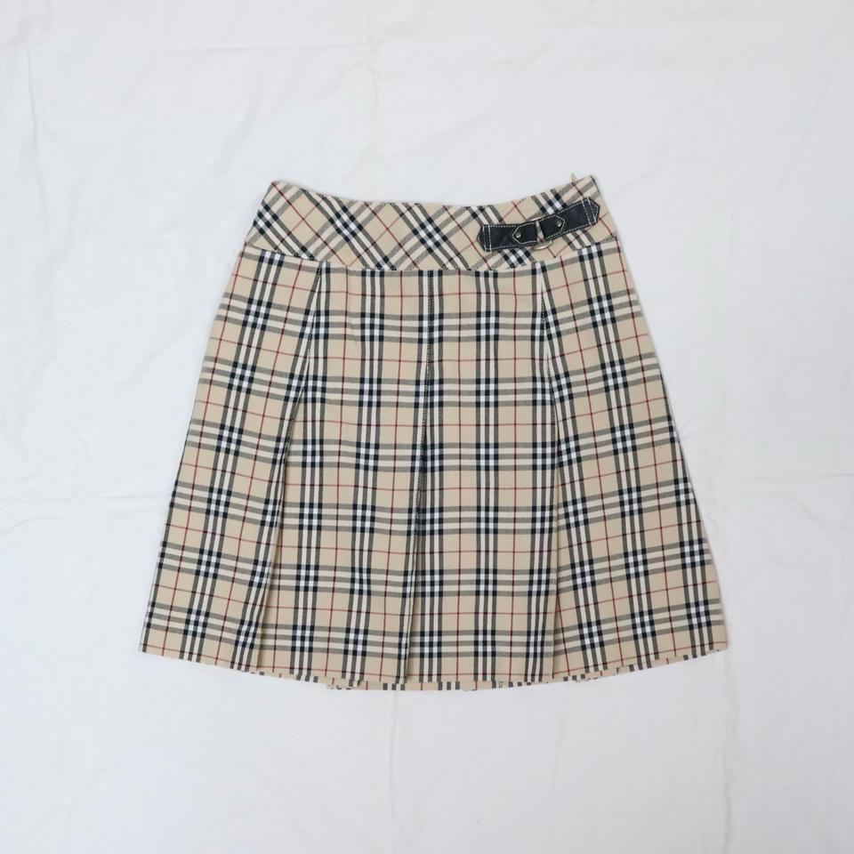 버버리 노바체크 스커트