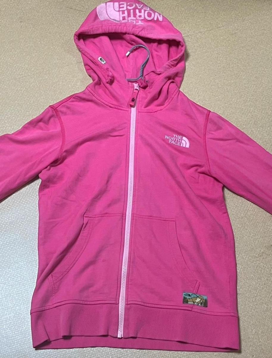 정품/노스페이스 쿨핑뽀얀 진핑핑크 딸기우유핀터레스트 후드집업 새상품