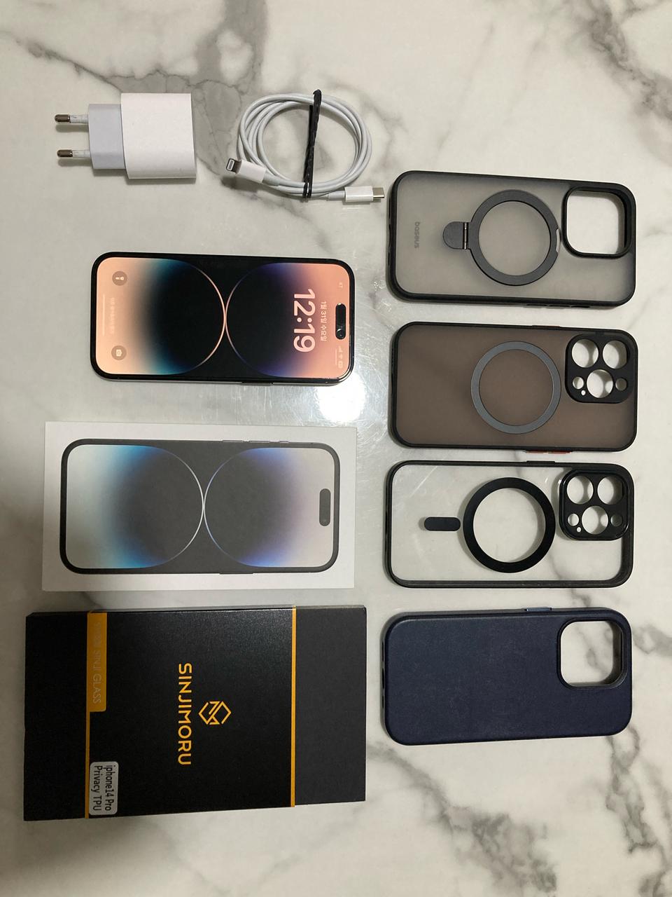 아이폰14프로256+애플케어 판매합니다~