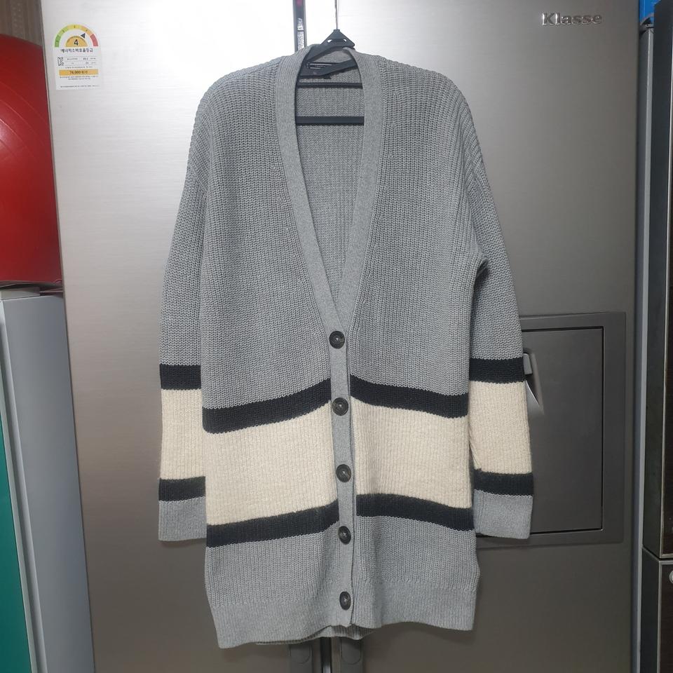 타미힐피거 모헤어 블렌드 롱니트가디건