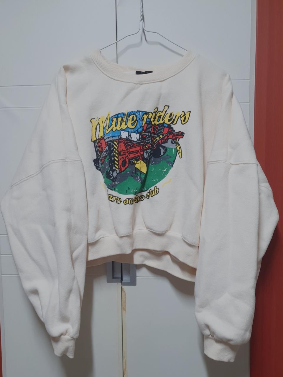 오버핏 가오리핏 기모 맨투맨