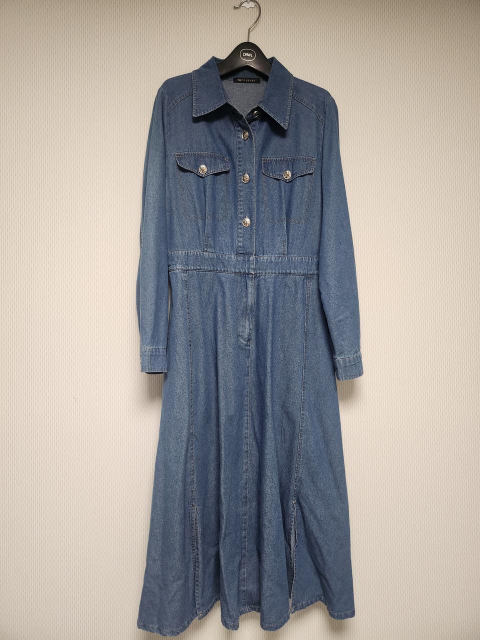 더틸버리 데님원피스