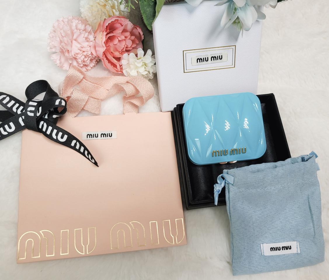 미우미우 정품 한정판 리미티드에디션 양면손거울 패키지셋트