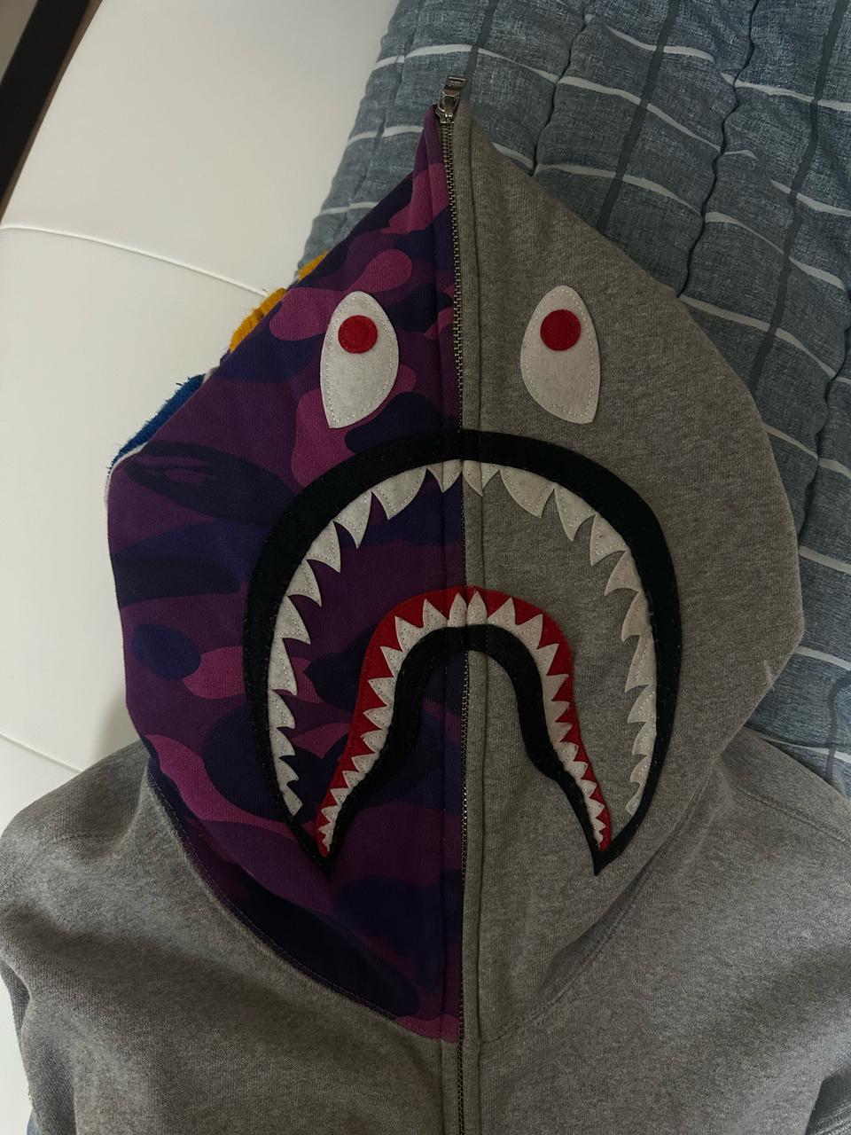 베이프 샤크후드집업 xl