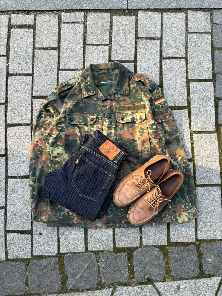 90s 독일군 플레크타른 밀리터리 자켓