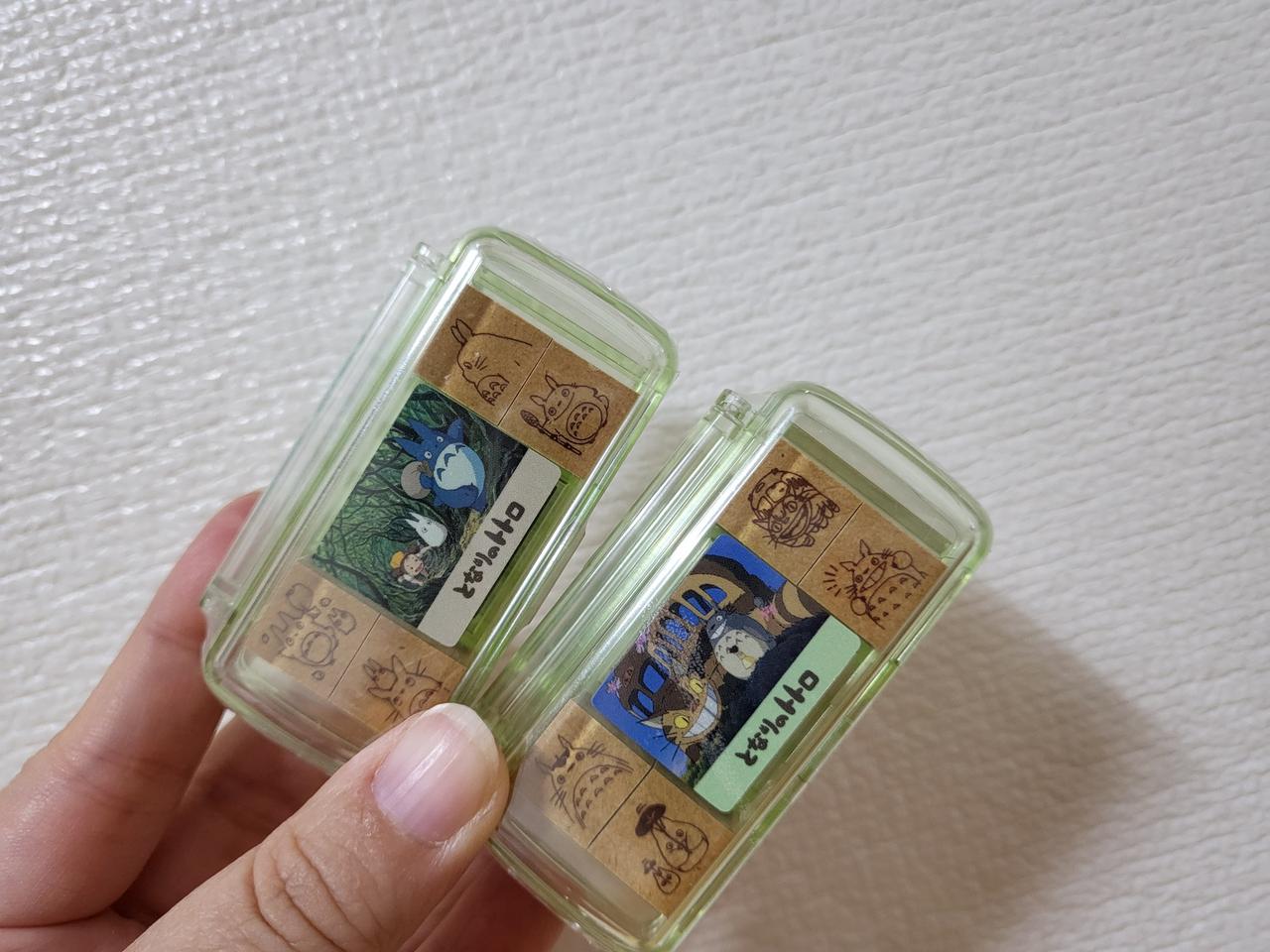 지브리 토토로 미니 도장 스탬프