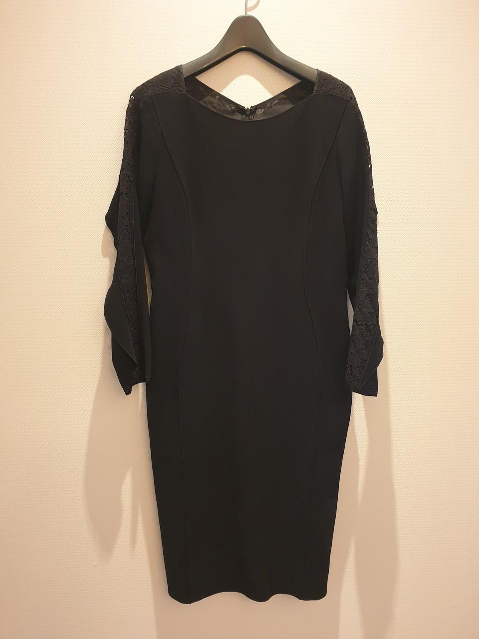 오브제 블랙 원피스