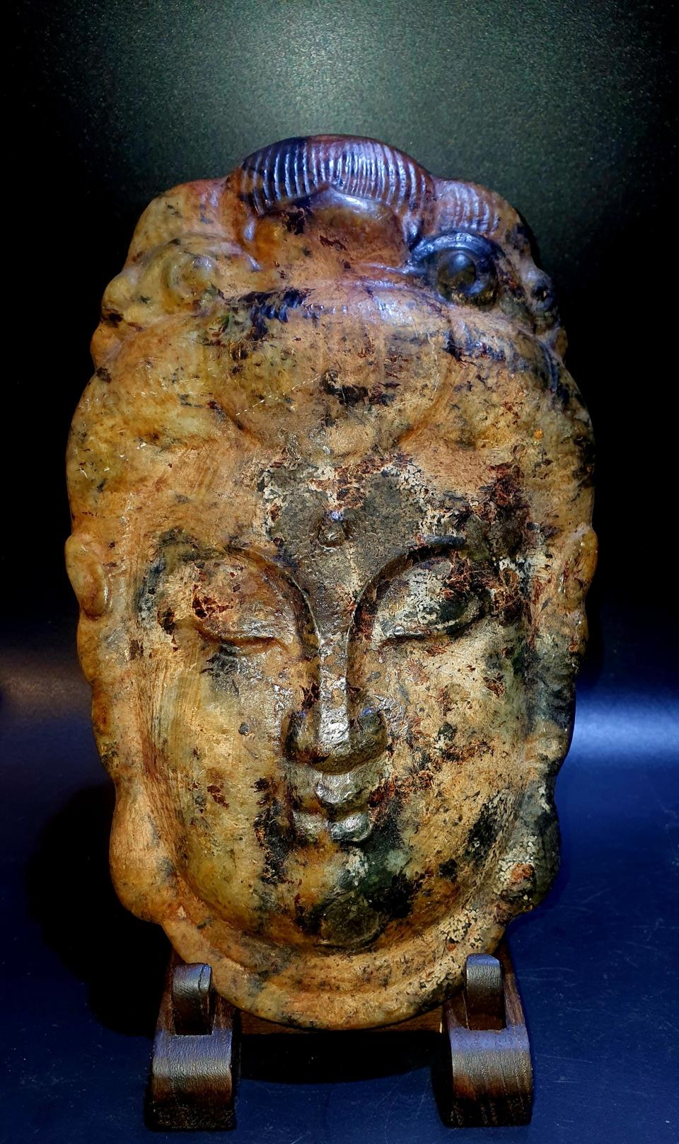 홍산문화 불두 가면