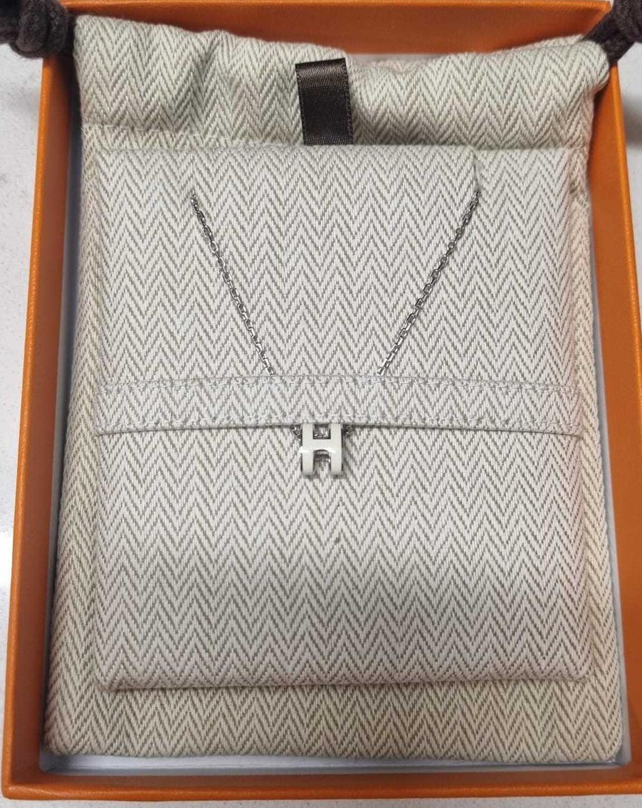 (새상품) 에르메스 미니 팝 아슈 목걸이