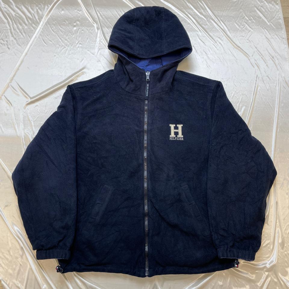 타미힐피거 양면 리버시블 후리스 자켓