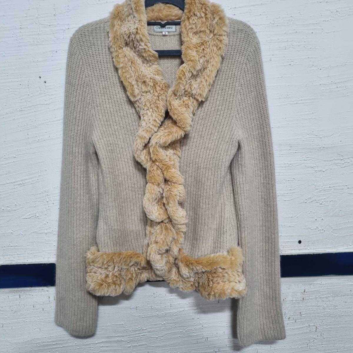 chrismontez 토끼털 울 앙고라 가디건 55