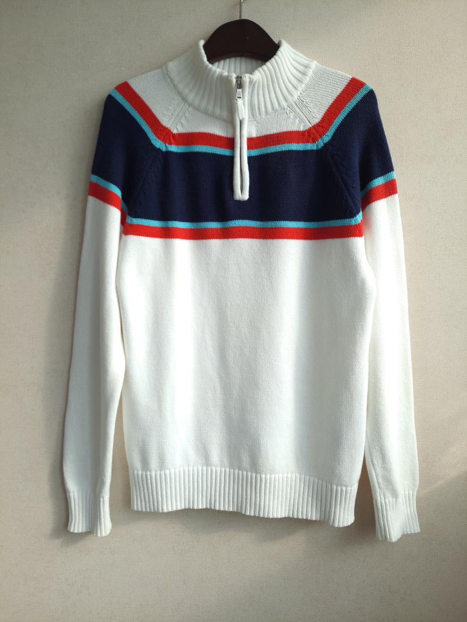 타미힐피거 하프집업니트