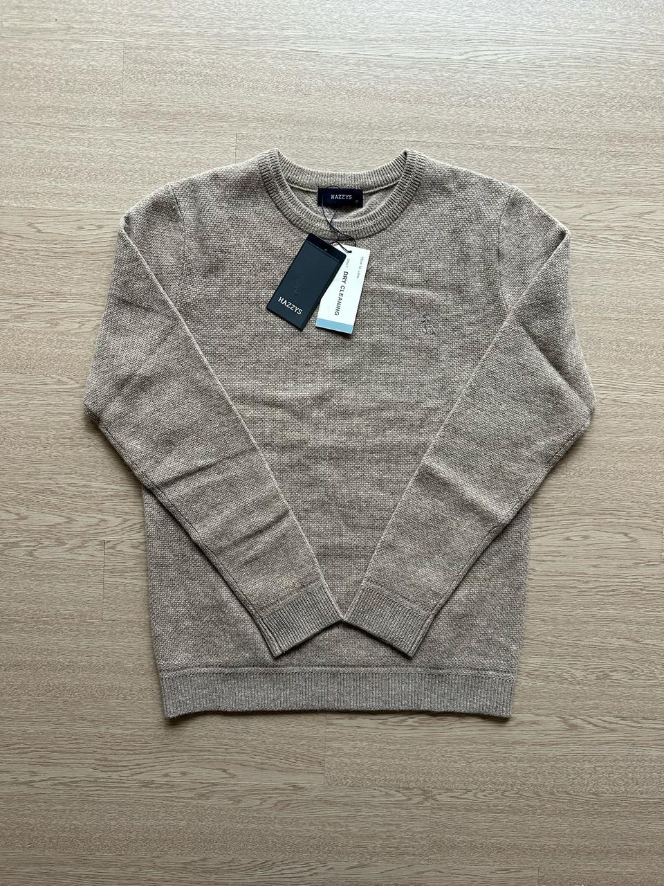 헤지스 베이지 니트 풀오버 스웨터 라코스테 빈폴 폴로랄프로렌