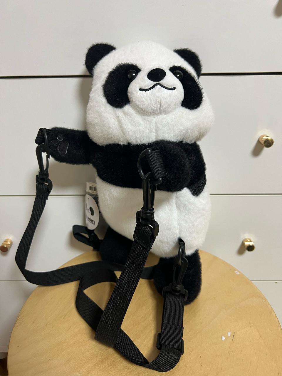 (새상품)판다 인형 백팩 푸바오