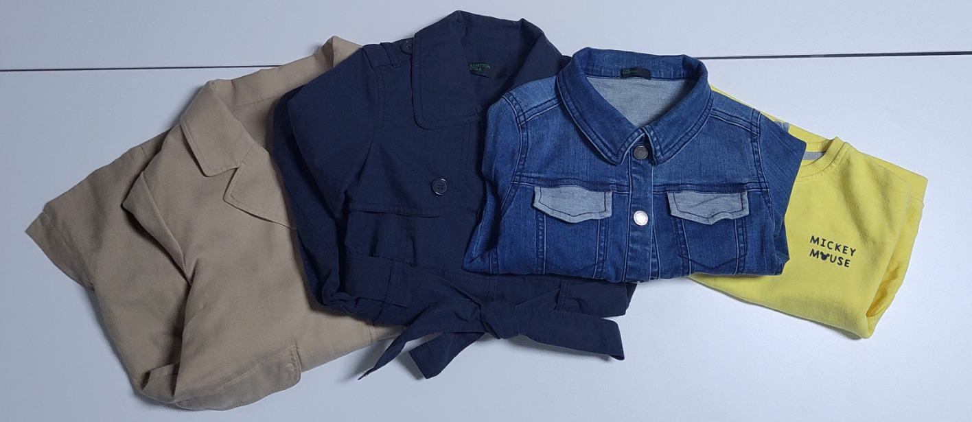 빈 여아 트렌치외 3종 일괄