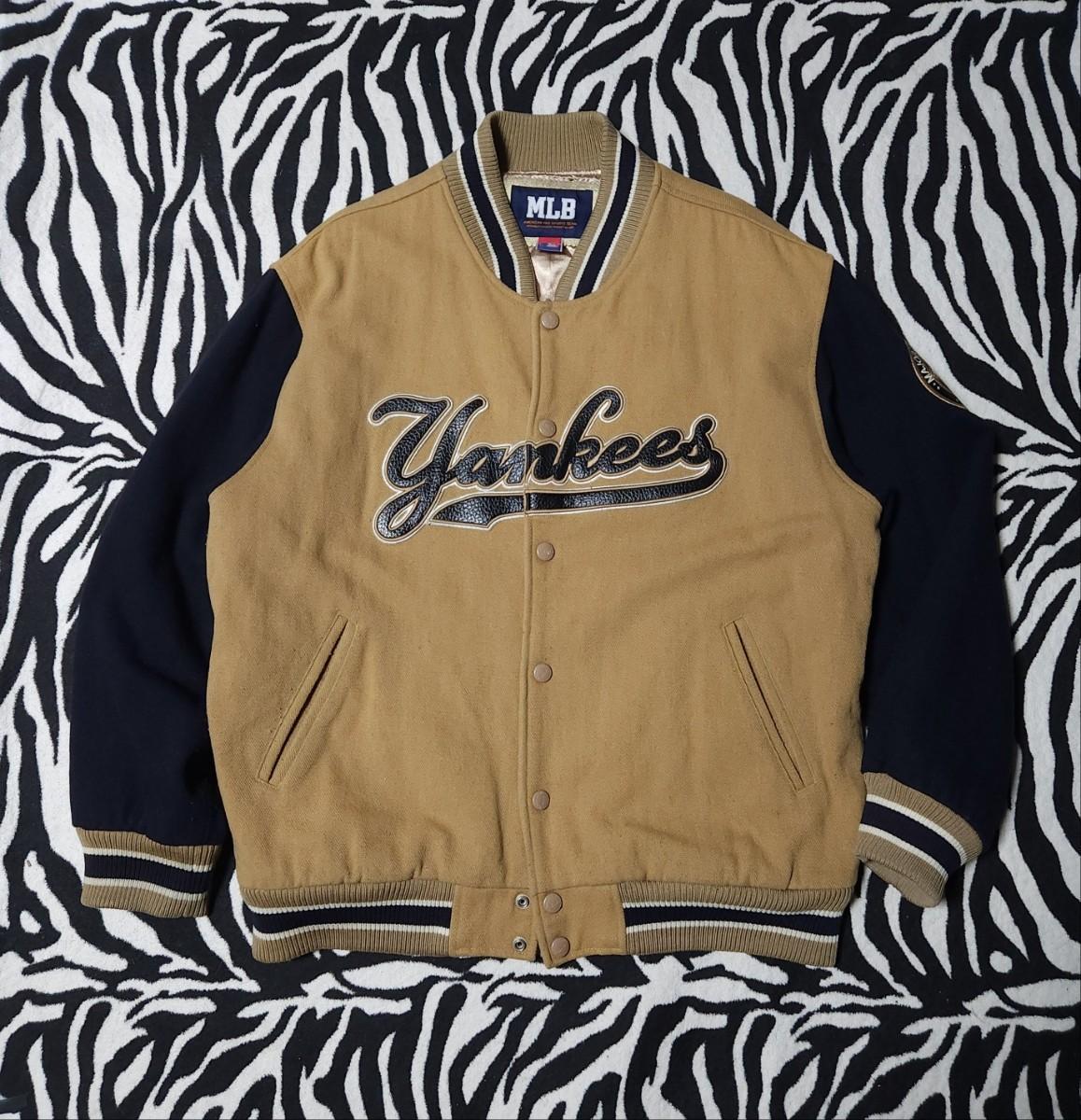 MLB 양키스 울 스타디움 자켓 100