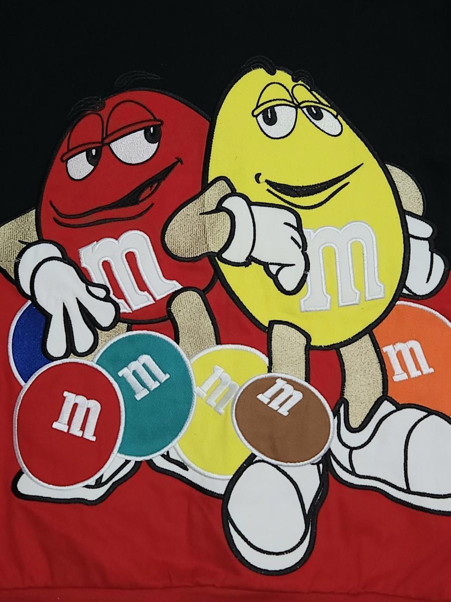 엠앤엠 자수 레이싱 자켓. XL