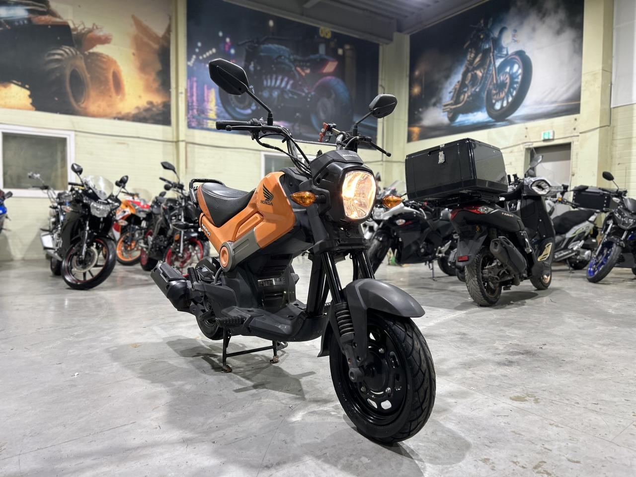 16년식 혼다 나비110cc 9천KM 주황색차량판매