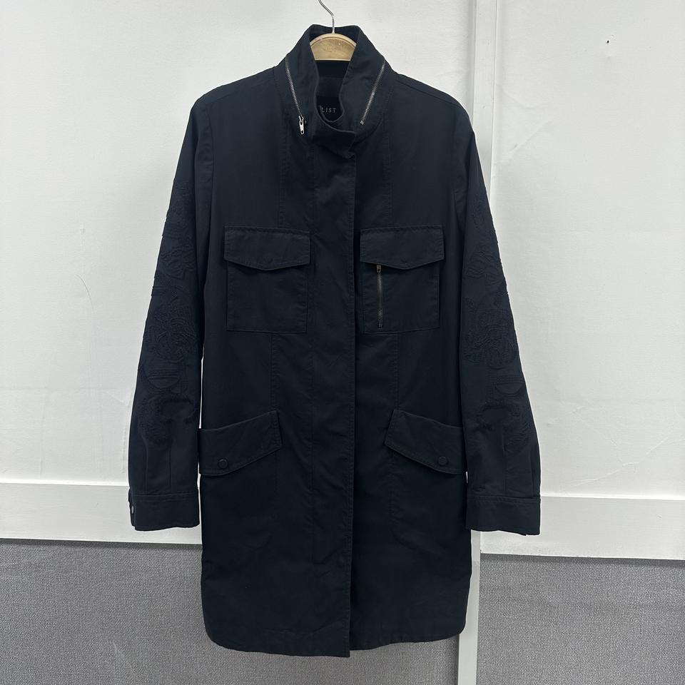 LIST 리스트 여성 자수 포인트 야상 자켓 @@