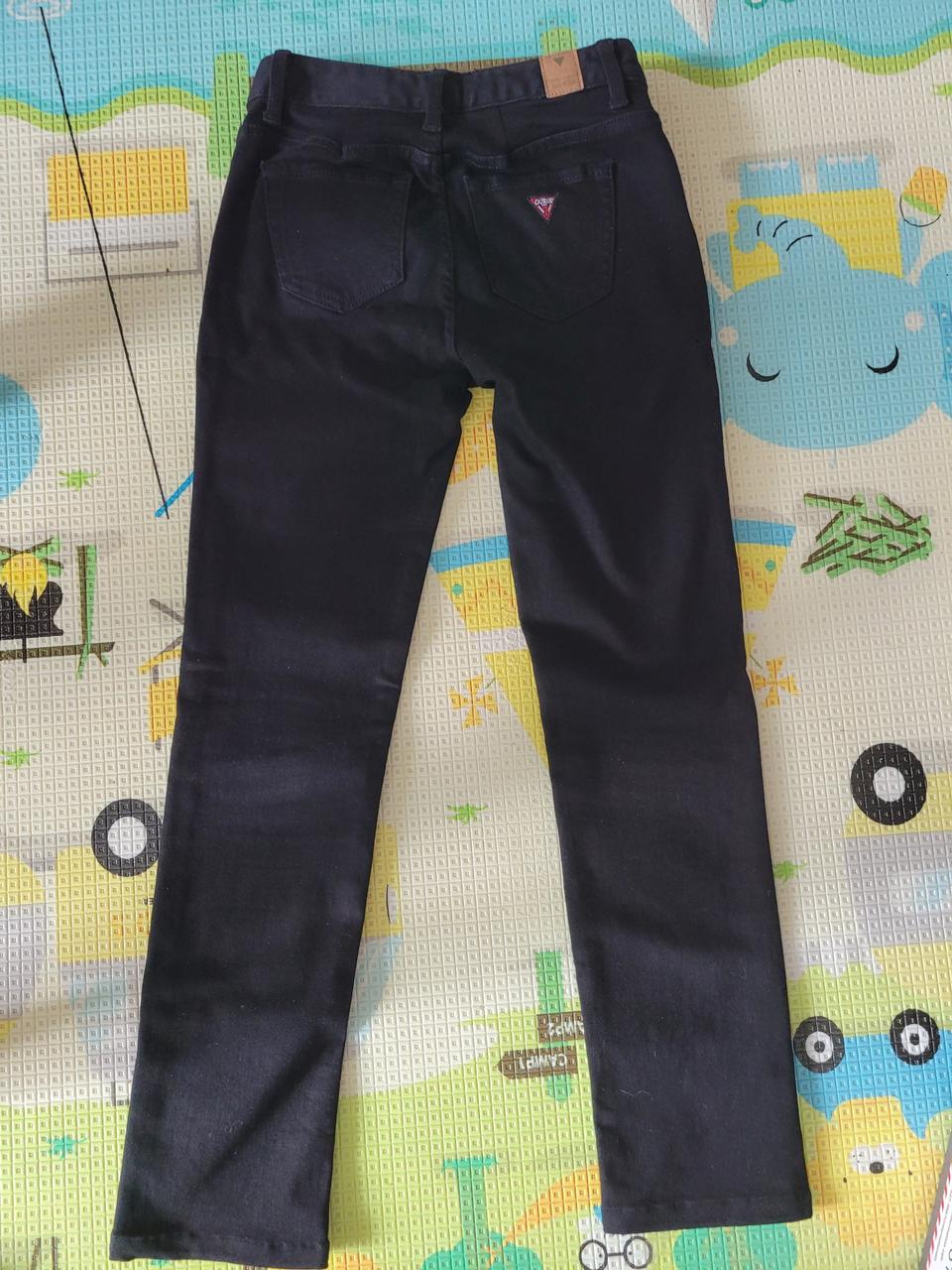 게스 여성 블랙진 26인치