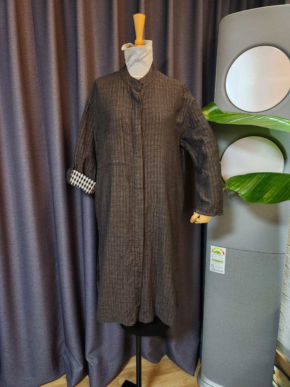 77.88✔J.cobs 볼륨 박시핏 롱셔츠 아우터