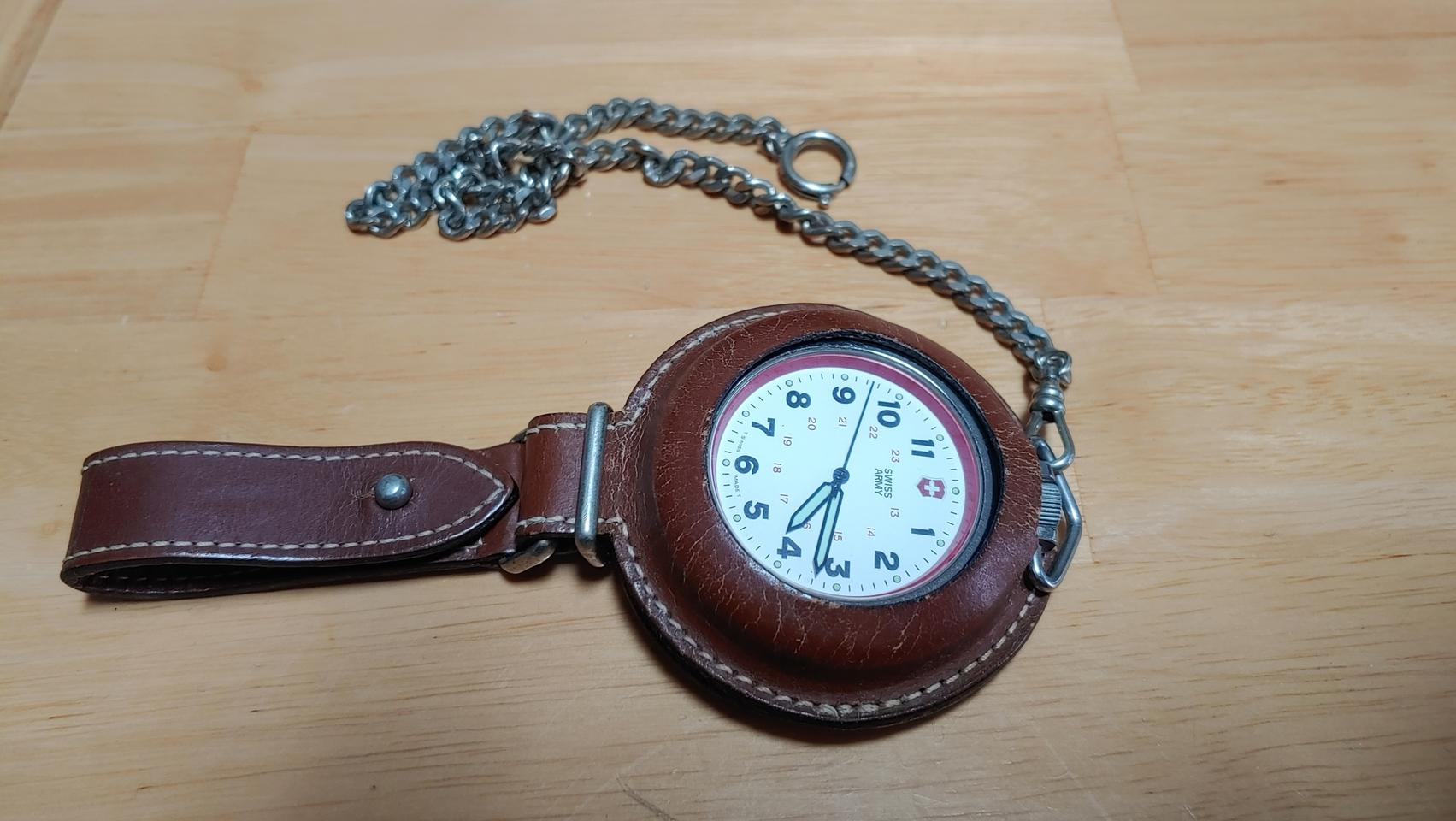 스위스밀리터리 회중시계