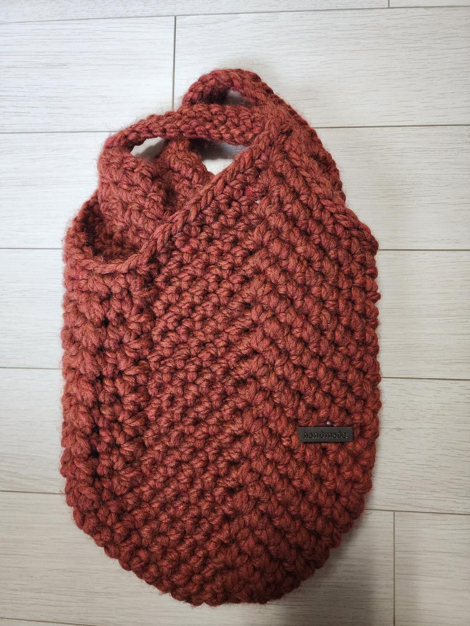 뜨개가방,마카롱수세미