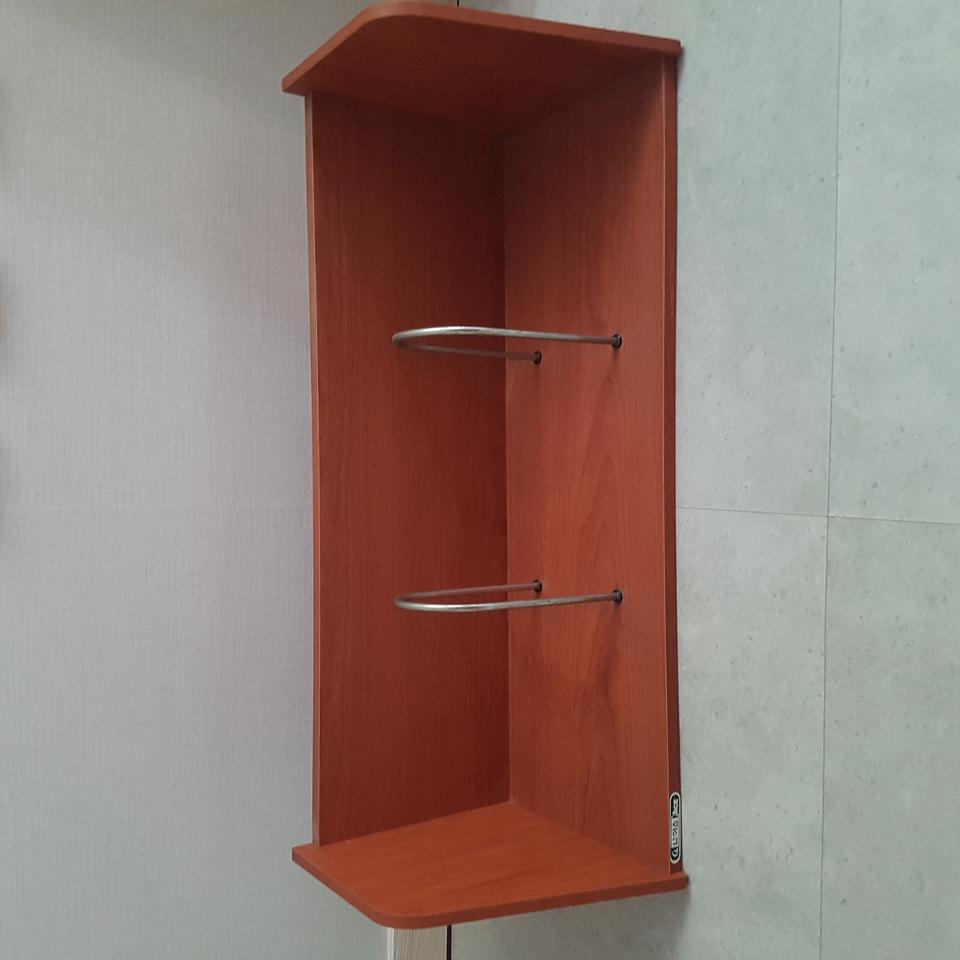 책꽂이 나무 서가 3단 체리색 나이스 책정리 60x20x20