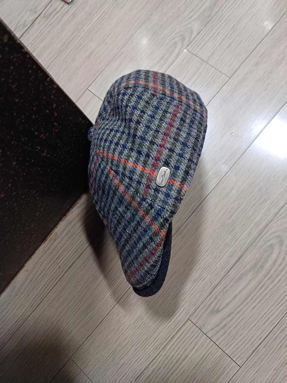 피에르가르뎅 58  귀다리 헌팅캡