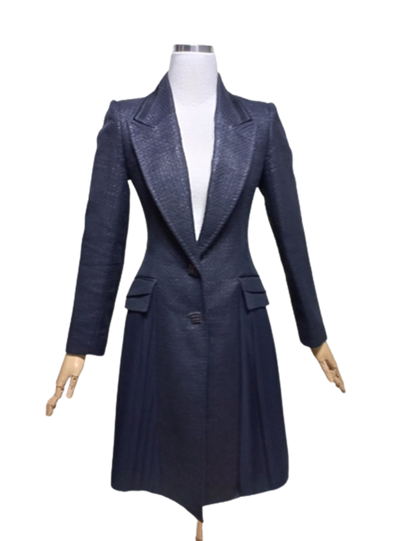 미샤MICHAA 허리잘록 실크100 정품 여성용 추동 여자싱글코트자켓82