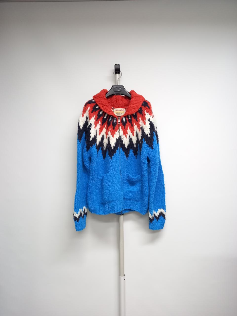 앤더슨벨 포맨 노르딕 니트 가디건 100.103